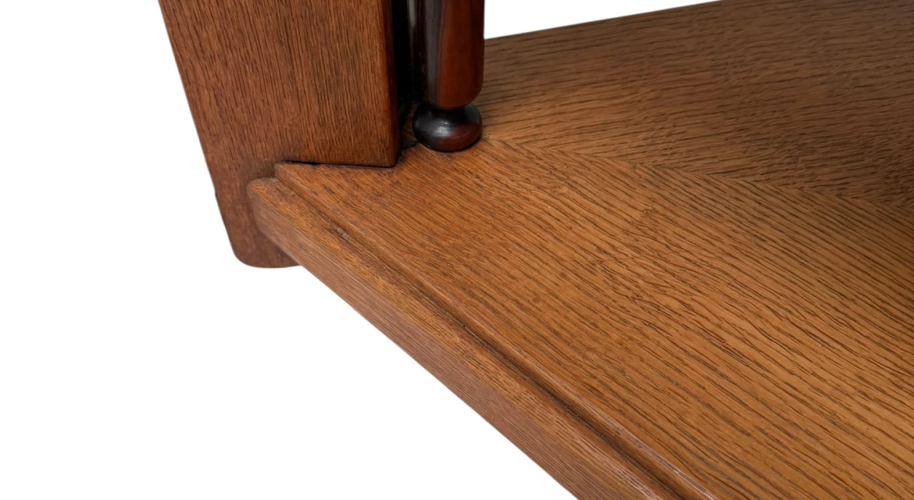 Art Deco Modernist Triangular Side Table by Anton Lucas, 1920s